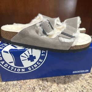 Fur Lined Birkenstocks